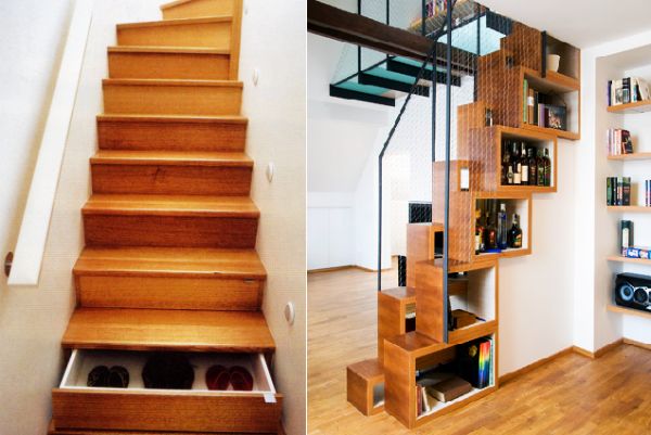 Staircase Storage Design Ideas