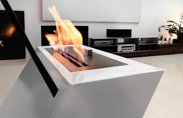 Klino fireplace by Caleido