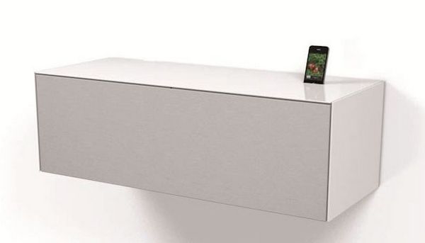 Spectral Music Box iPhone dock with music amplification 