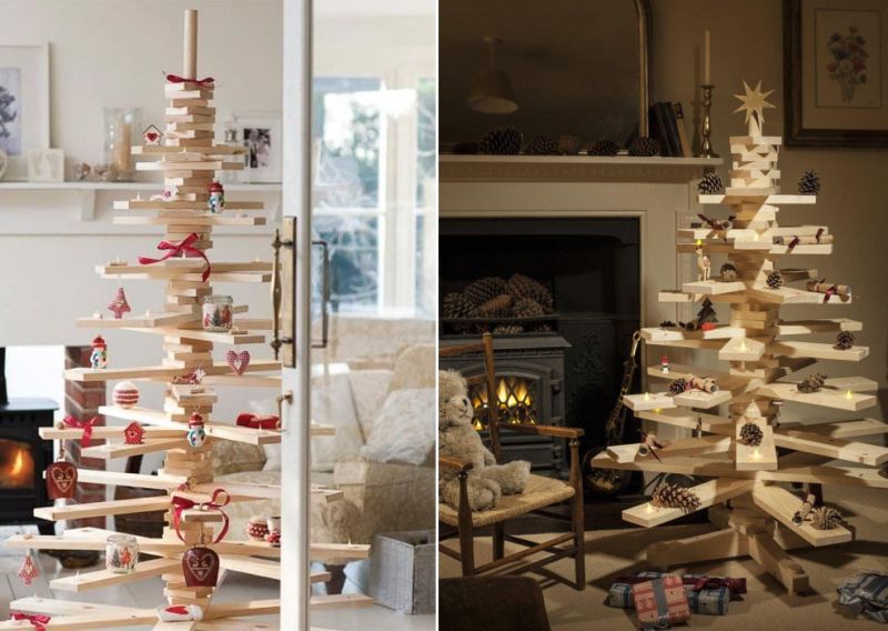 Timbatree: Wooden Christmas Tree You can Use over the Years