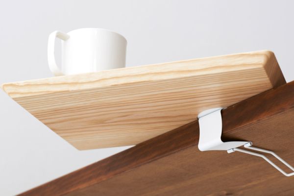 Protrude Tray Will Extend Beyond The Table But Never Fall Off