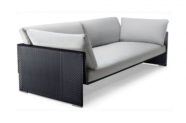 3 Seater Slim Line Sofa By Dedon Is Idyllic For Your Outdoors