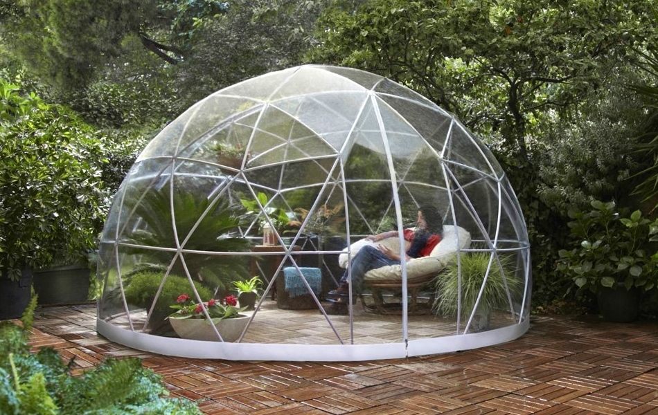 Garden Igloo is a Tiny Outdoor Living Space for Backyard