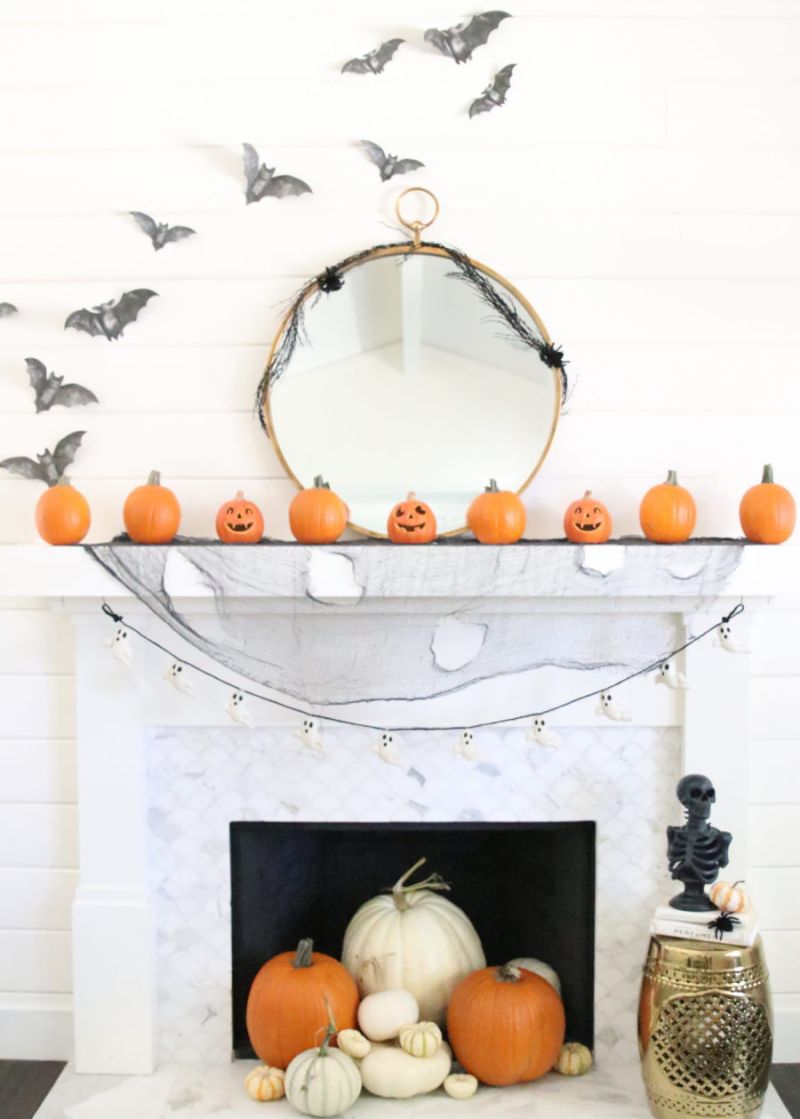 Add a pumpkin patch in living room
