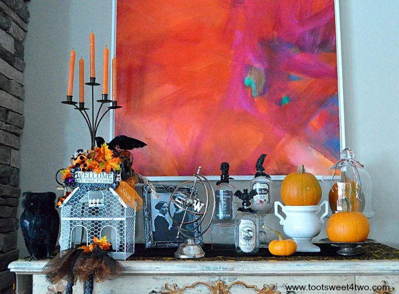 Add a pumpkin patch in living room