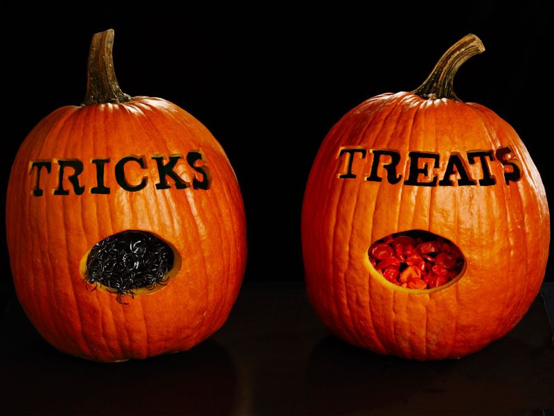 Funny Carved Pumpkin