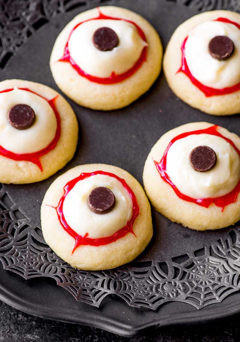 Halloween Eyeball Cookies
