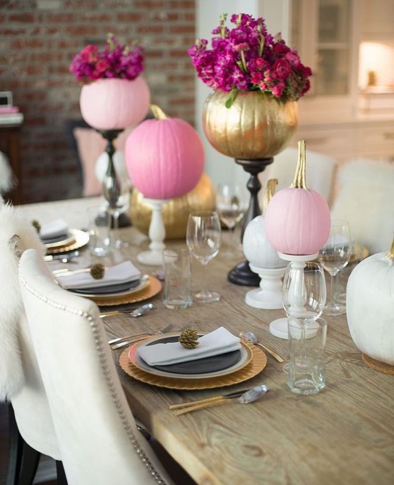 Halloween table display