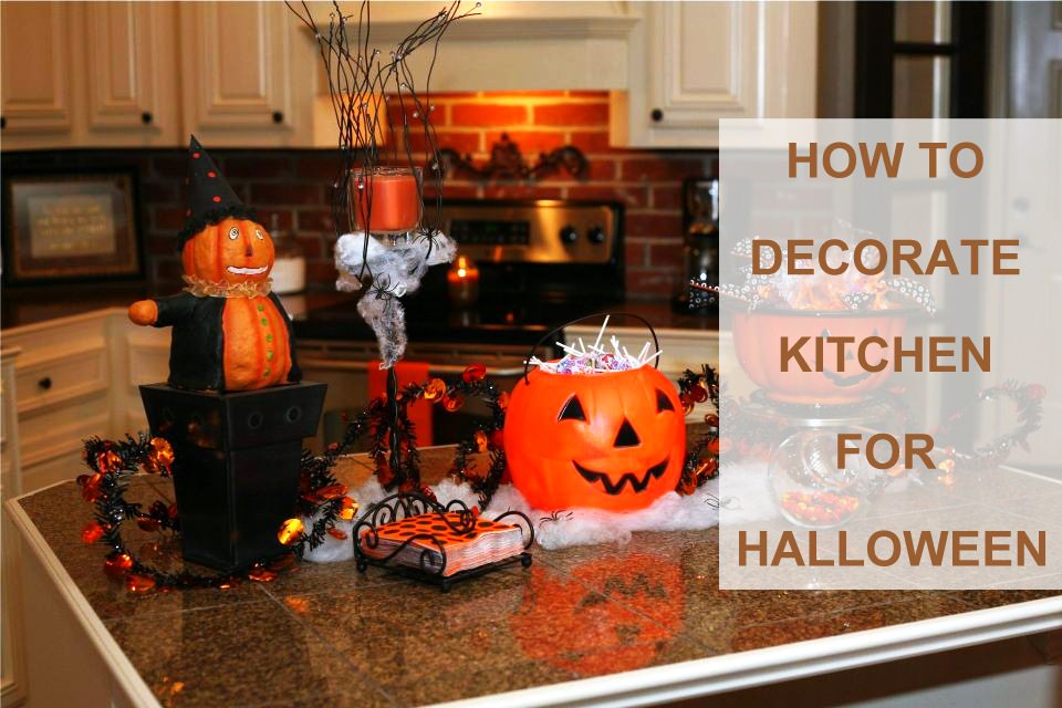 How to Decorate Kitchen  for Halloween  Tips Ideas  