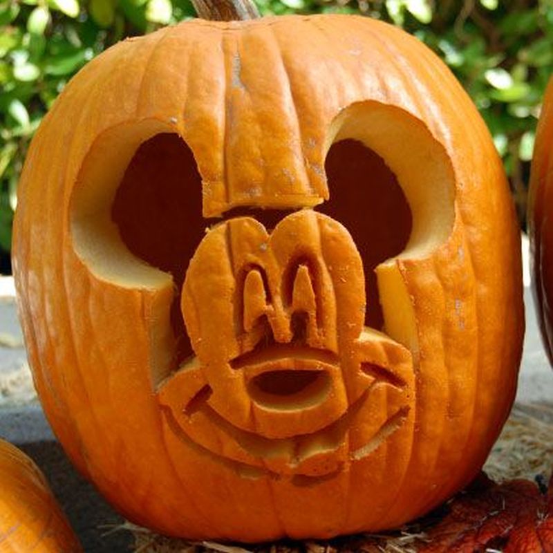 Mickey Mouse Pumpkin