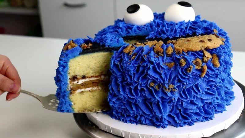 Monster cake for Halloween