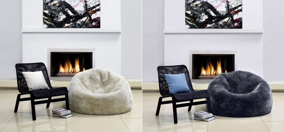 Sheepskin Bean Bag by Parker Wool