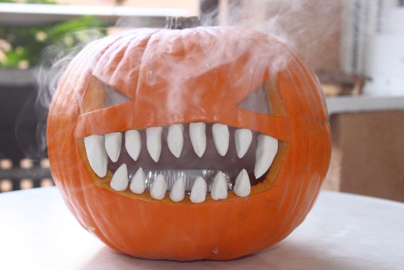 Smoking Pumpkin