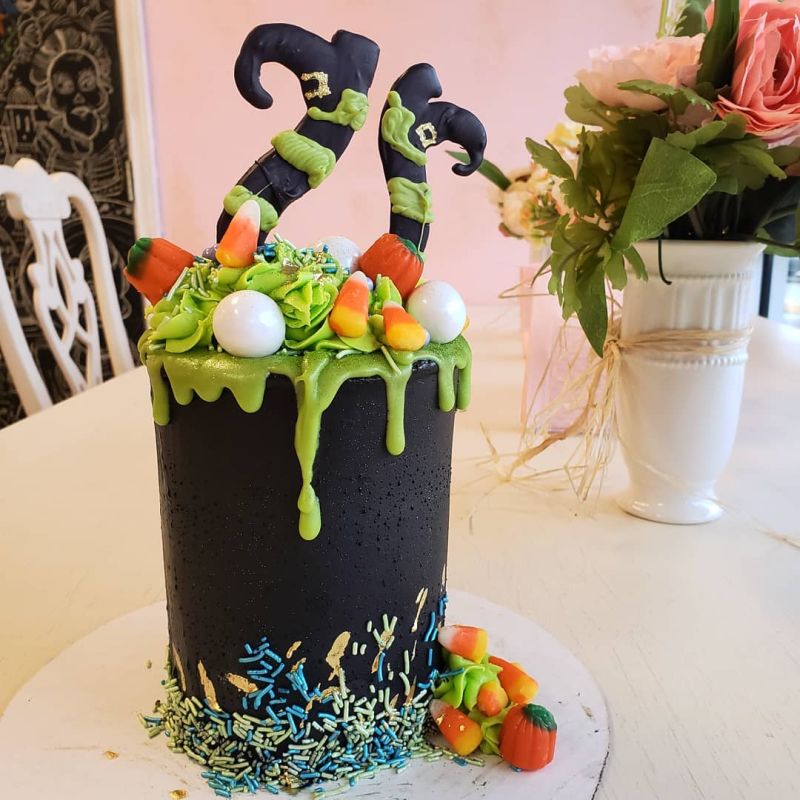 Witch cake for Halloween