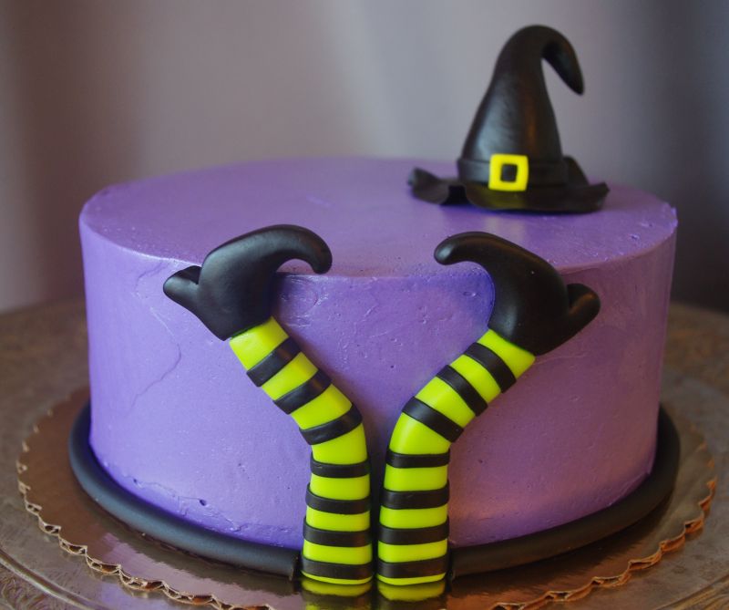 Witch cake for Halloween