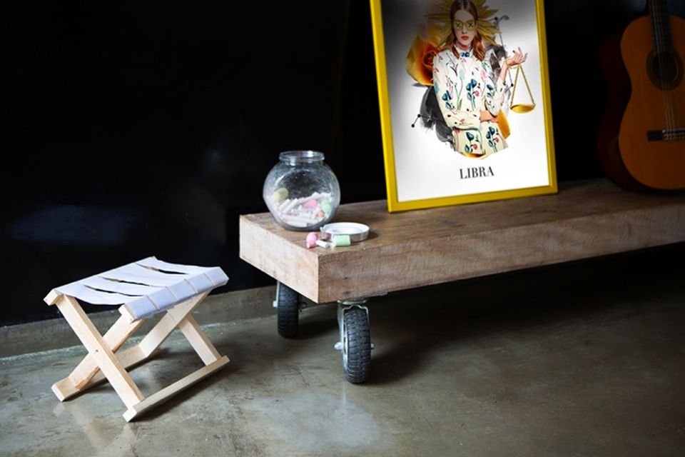 JWT Furniture Made of Recycled Political Campaign Boards