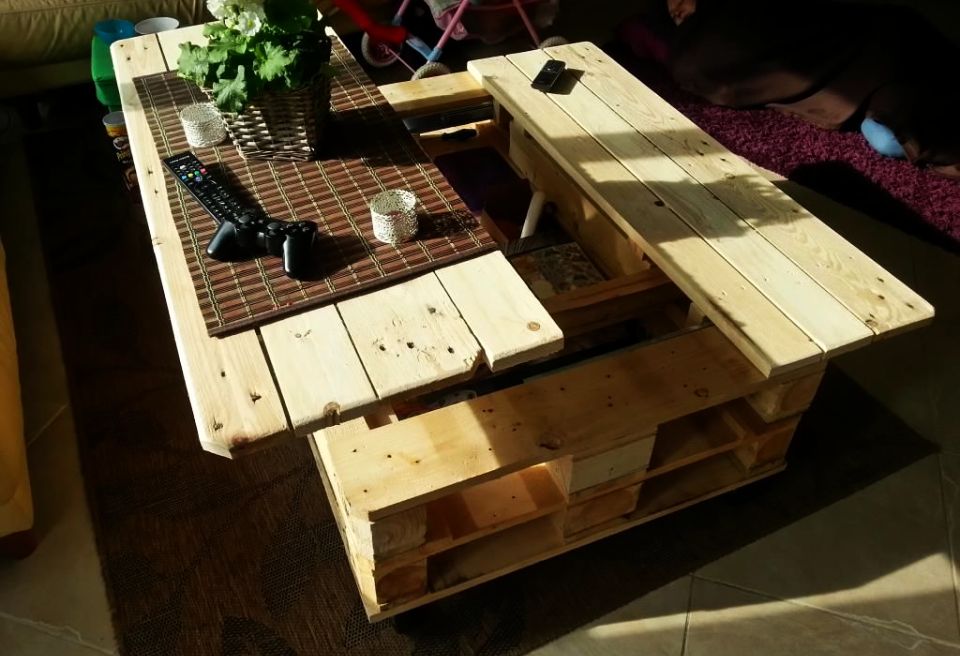 Diy Lift Top Coffee Table Endeavors Abundant Storage E Homecrux Diy Lift Top Coffee Table Endeavors Abundant Storage E