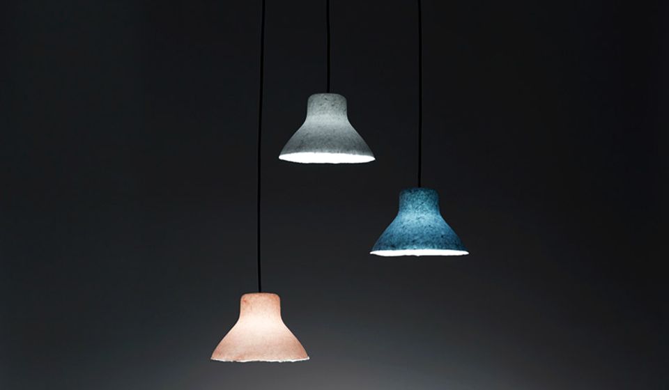 Nendo Washi Lamps