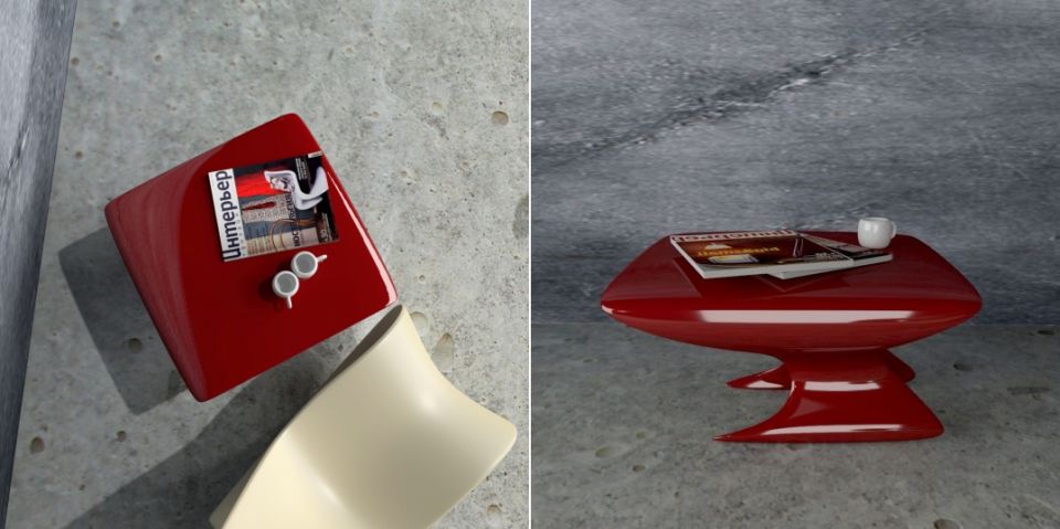 Origami Coffee Table by Salvatore Privitera