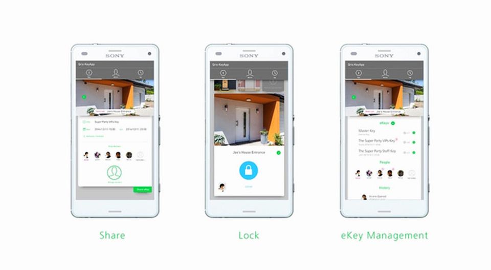 Sony’s Qrio Smart Lock
