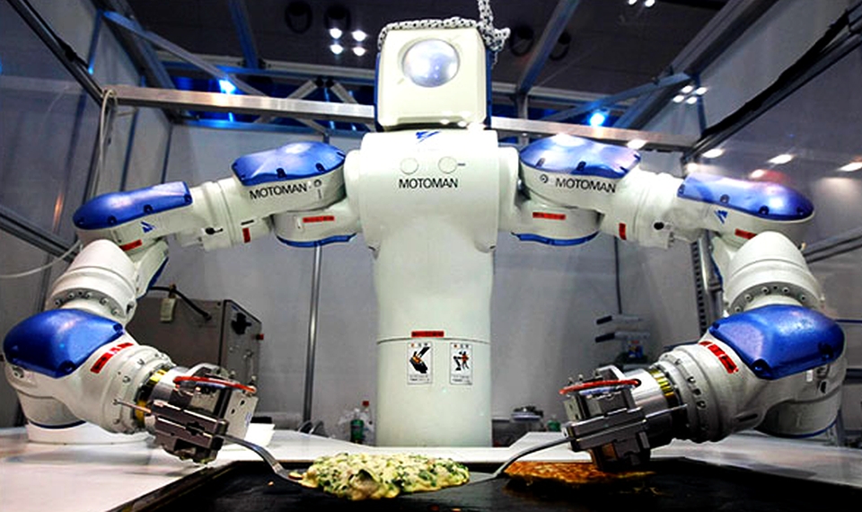 Pioneering robotic chefs cook for humans