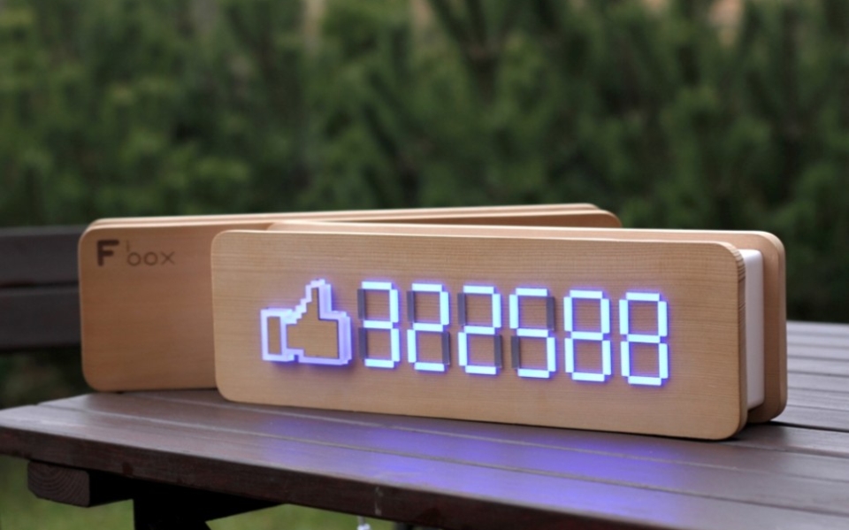 Fbox Counter Device to Show Off Your Facebook Popularity