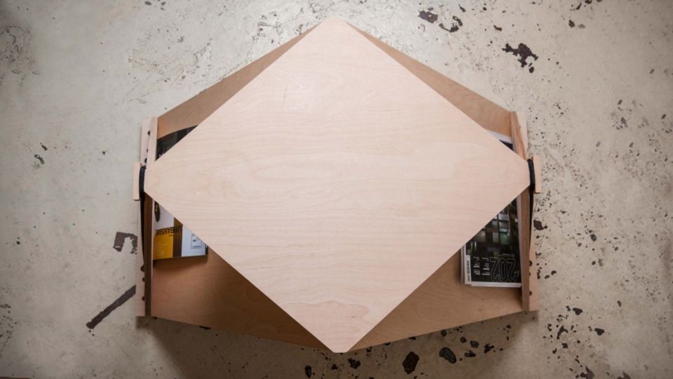 Nidin Coffee Table By Fabbricabois Doubles As A Pet House