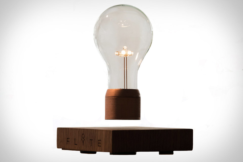 Flyte Levitating Lightbulb by Simon Morris