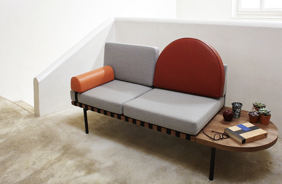 Grid Sofa-cum-Daybed by Studio Pool