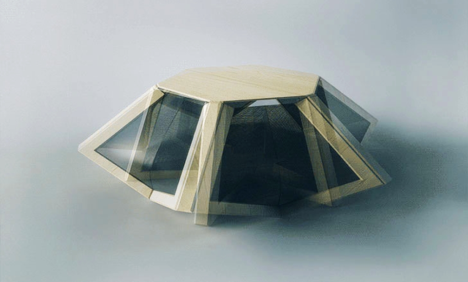 MIT’s actively transforming table by Wood-Skin at Milan Furniture Fair 2015