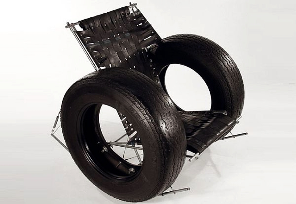Nine Ingenious Furniture Pieces Made From Recycled Tires