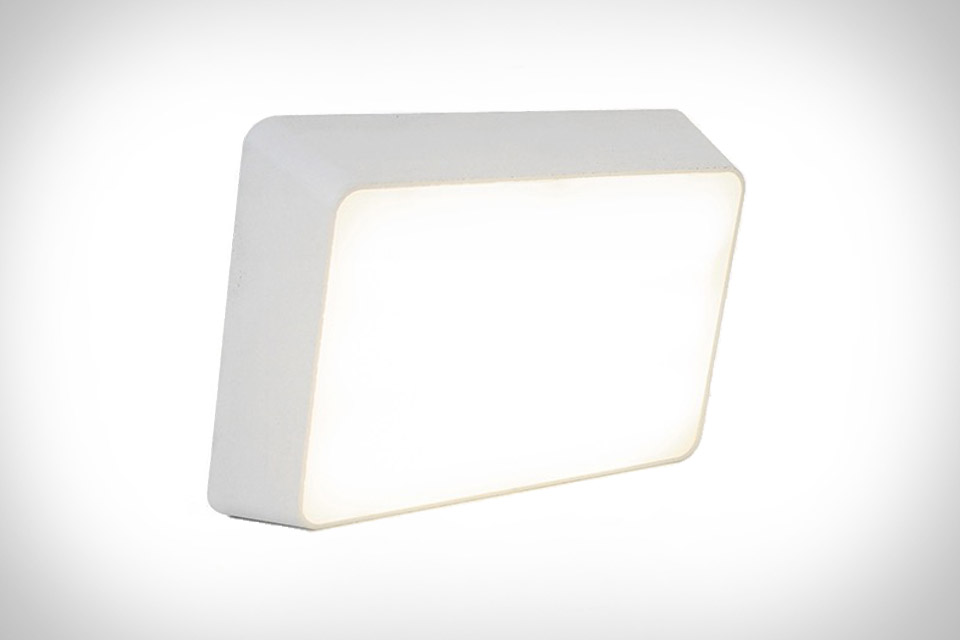 Brick Lamp is activated when raised(on) or laid flat(off).