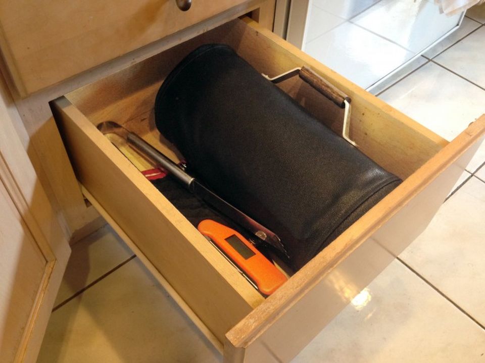 Eats less storage space and can be fitted anywhere