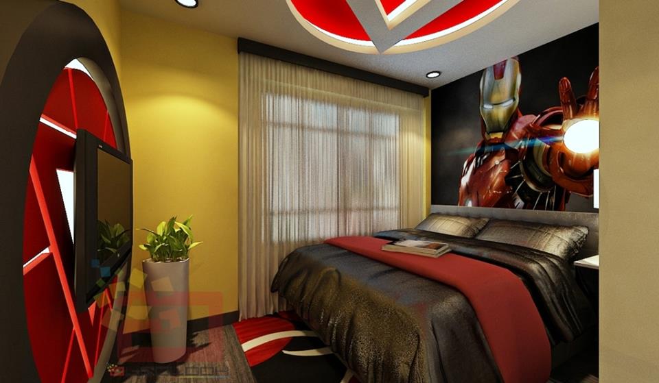 singapore's avengers-themed apartment