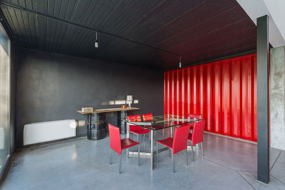 The ground floor is the public area