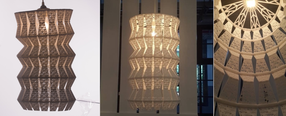 It's Love 4D Printed Lamp