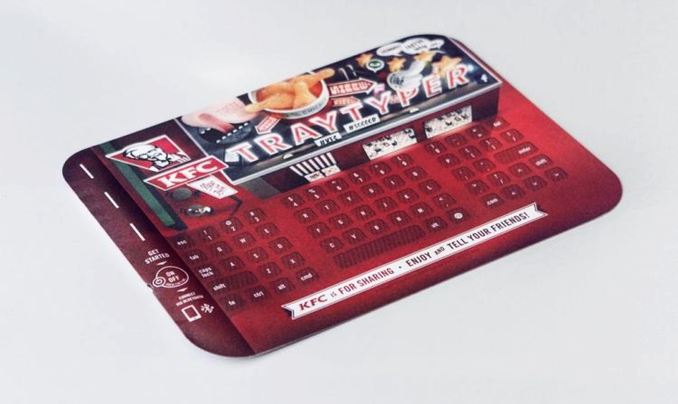 KFC Tray Typer