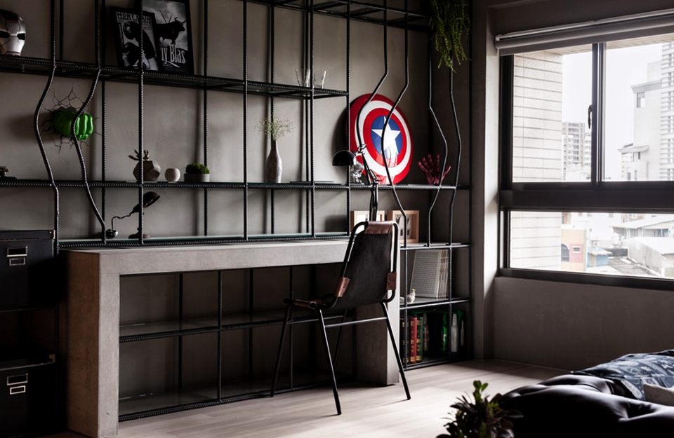 Marvel Themed Bachelor Pad For The Ultimate Man Child