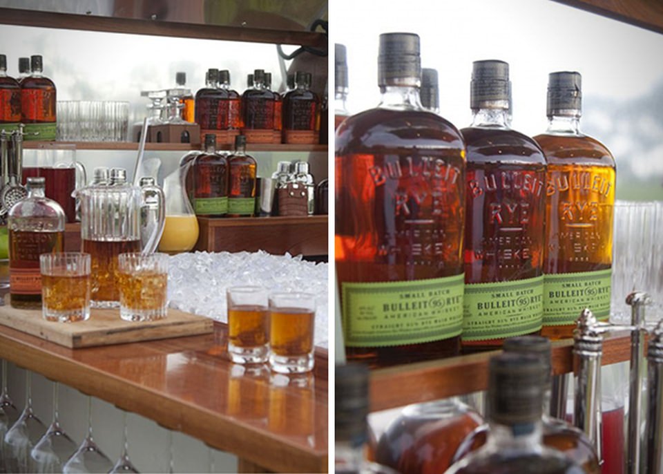 Bulleit Frontier Whiskey Woody Trailer