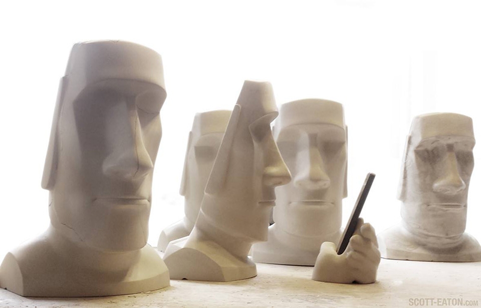 Moai iPadiPhone docking station