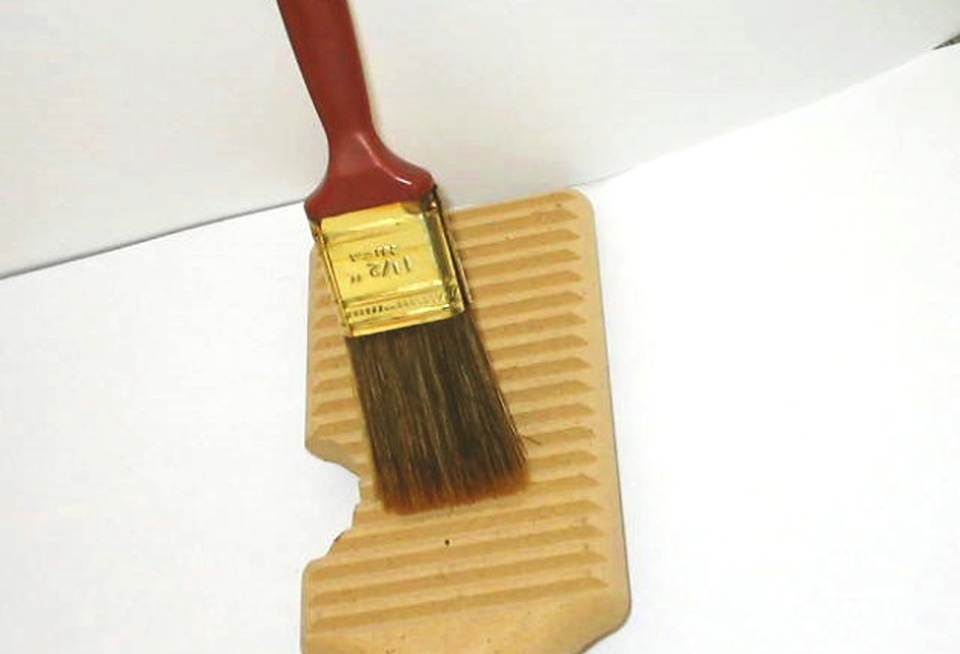 Paint Brush Scrubber