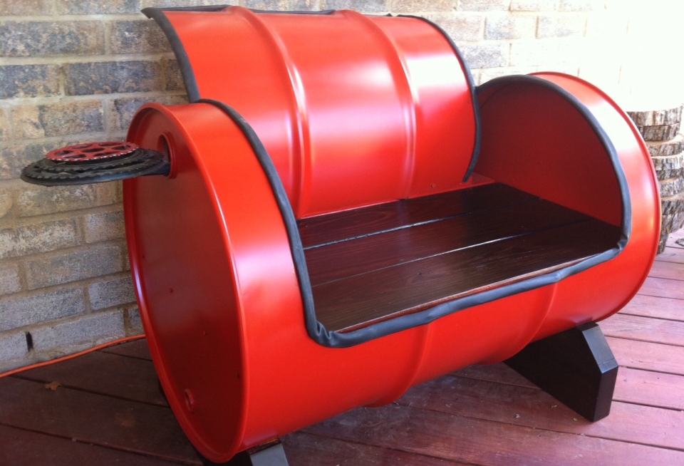 12 Ways To Recycle Oil Barrels Into Winsome Furniture In Pictures