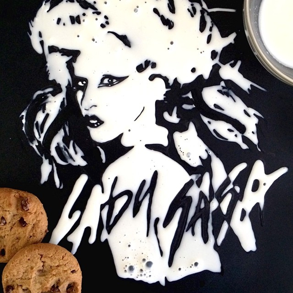 Cookie Milk Lady Gaga