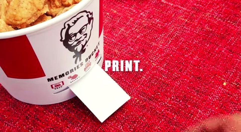 KFC Memories Bucket