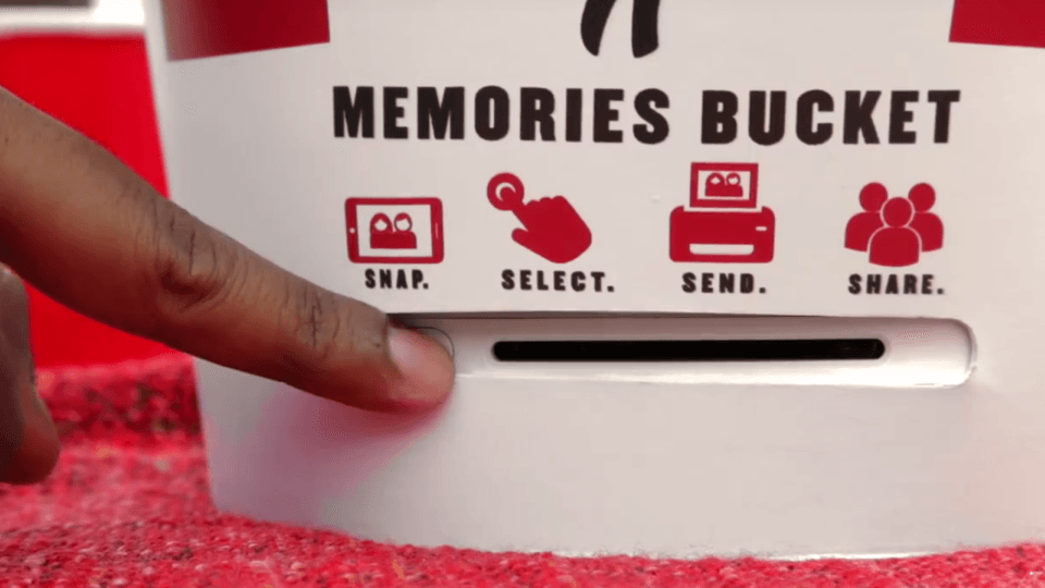 KFC Memories Bucket