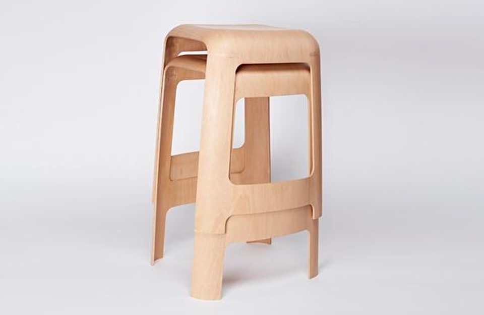 Poly Stool by Mu Hau Kao