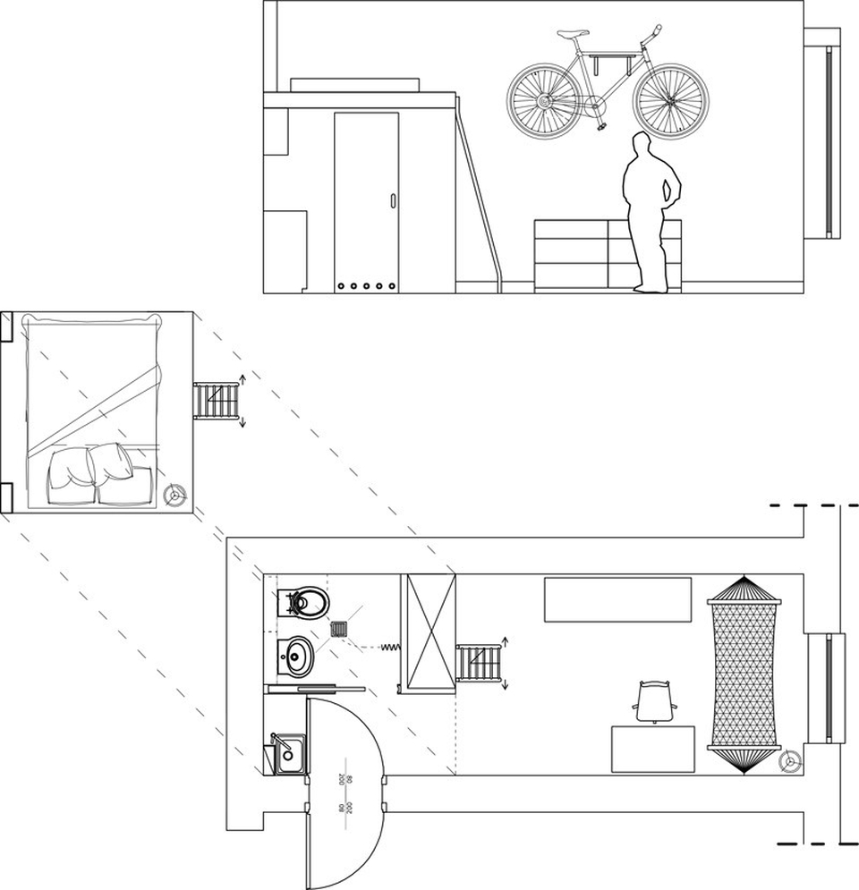 Tiny Apartment by Szymon Hanczar