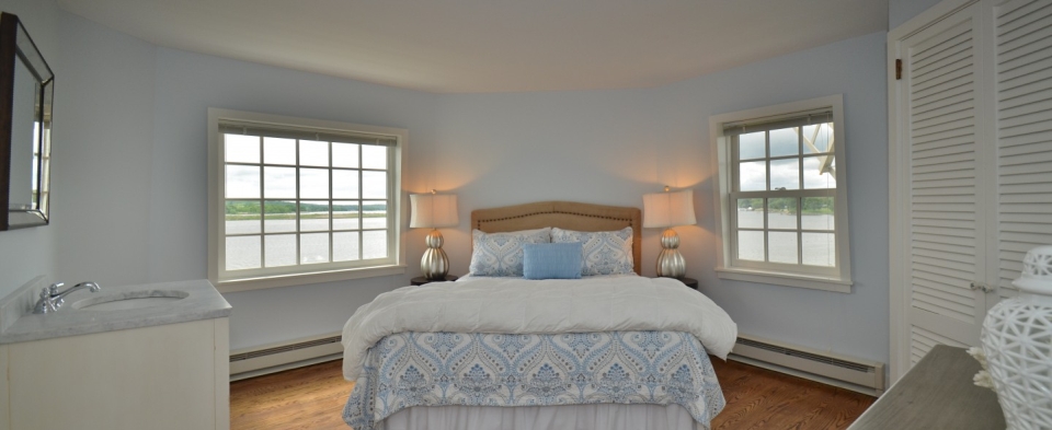 Master bedroom on the second floor