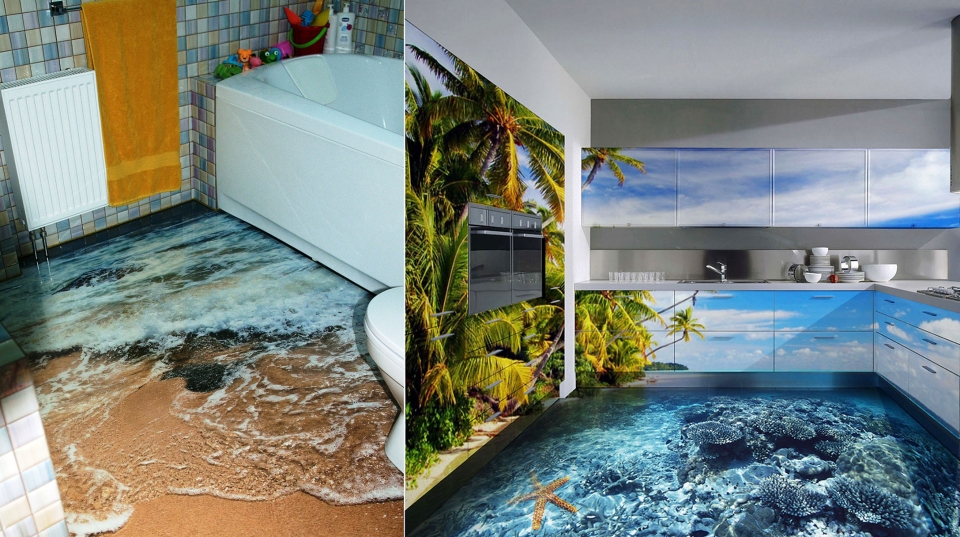 Make Your House Look Like An Ocean With Epoxy Polymer Floors Make Your House Look Like An Ocean With Epoxy Polymer Floors