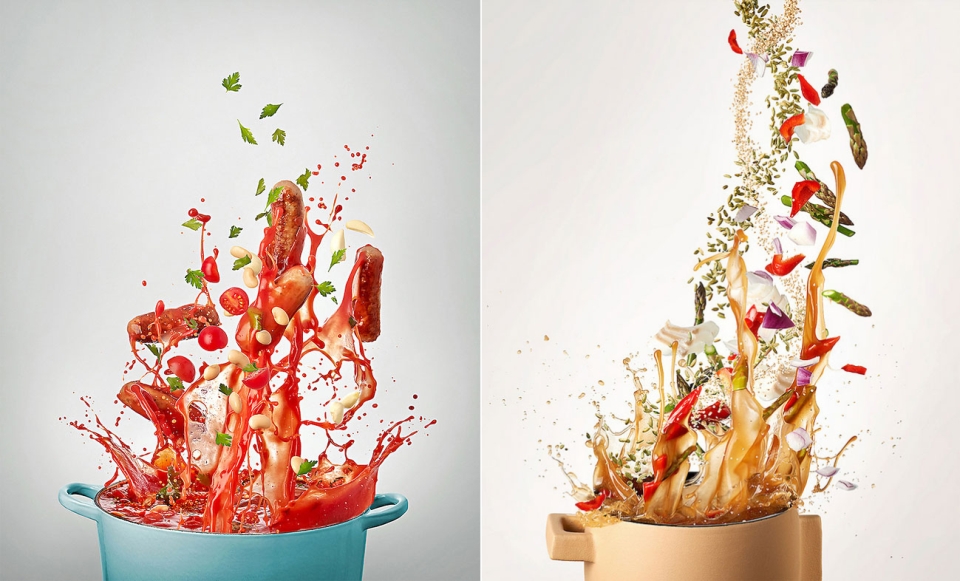 Flying Food by Piotr Gregorczyk